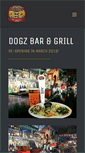 Mobile Screenshot of dogzbarandgrill.com